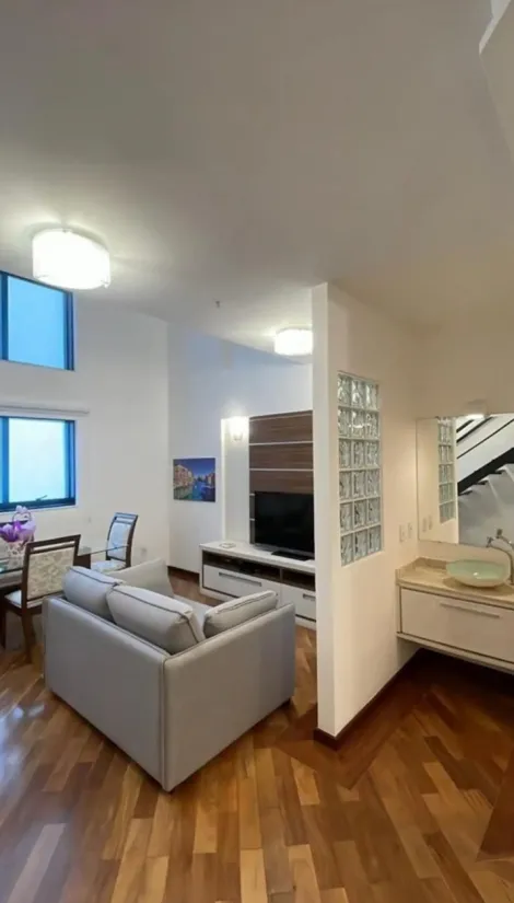 imagem 3 - Apartamento Duplex mobiliado para locaçao no Jd Aquarius imagem 3 - Apartamento Duplex mobiliado para locaçao no Jd Aquarius