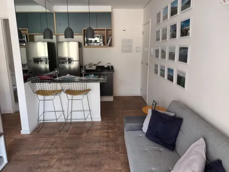 Apartamento mobiliado - 38m² - Centro -  Edifício Imotion - Locação