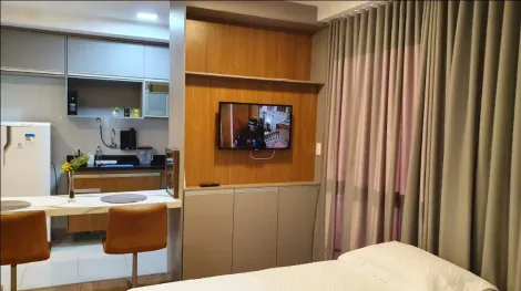 imagem 2 - LINDO FLAT COM 1 DORM, TOTALMENTE MOBILIADO, DECORADO E PLANEJADO COM AR CONDICIONADO, VISTA E HOBBY-BOX. imagem 2 - LINDO FLAT COM 1 DORM, TOTALMENTE MOBILIADO, DECORADO E PLANEJADO COM AR CONDICIONADO, VISTA E HOBBY-BOX.